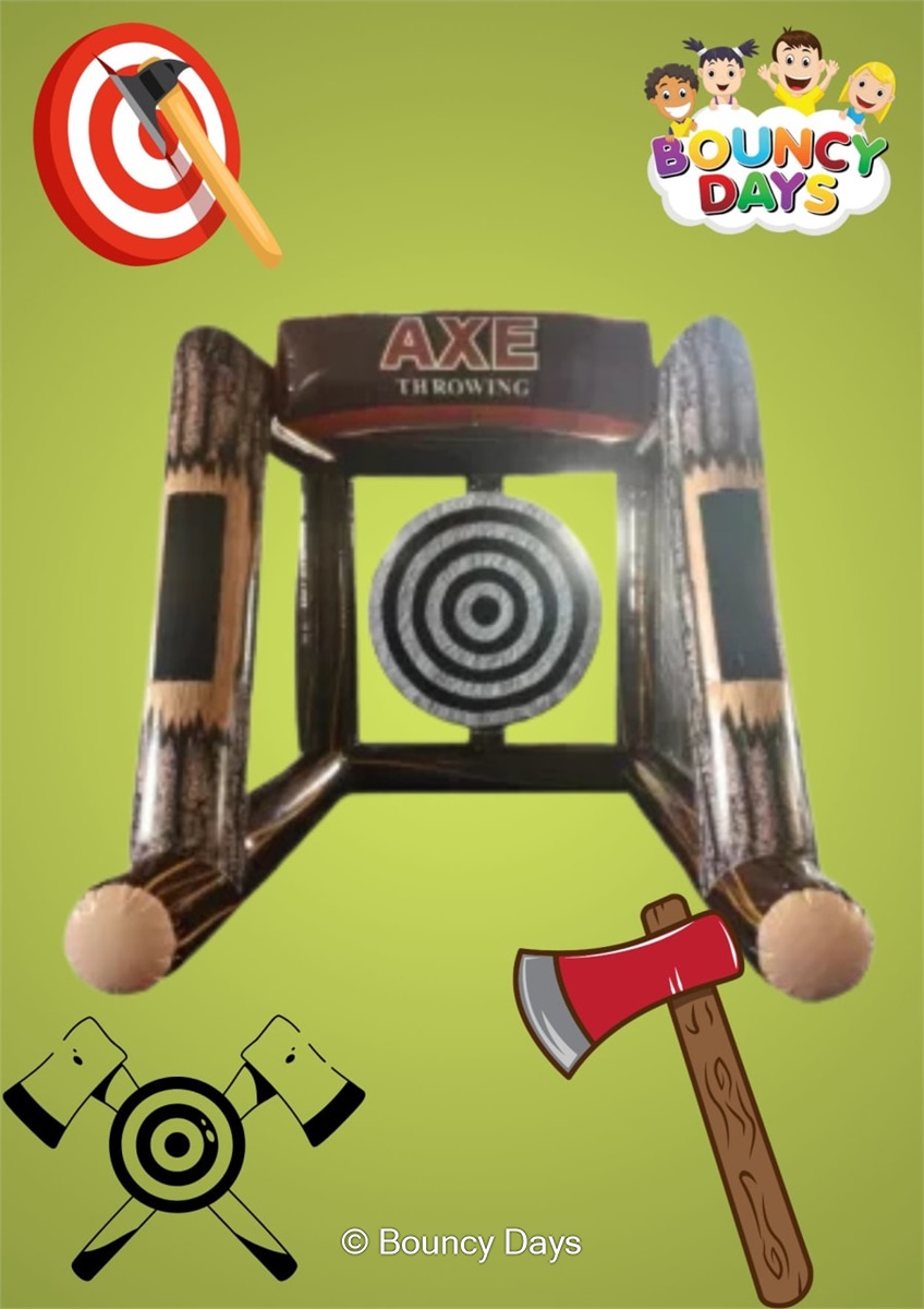 8ft x 10ft Axe Throwing Game Hire | Party & Event Fun | East Midlands