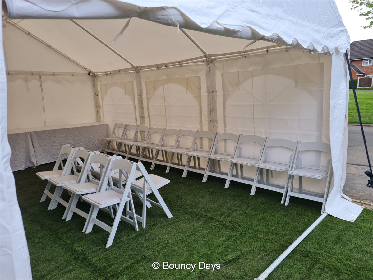 Garden marquee hire